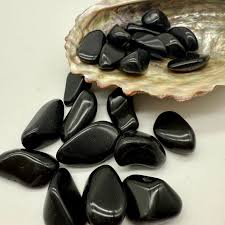 Black obsidian rough small