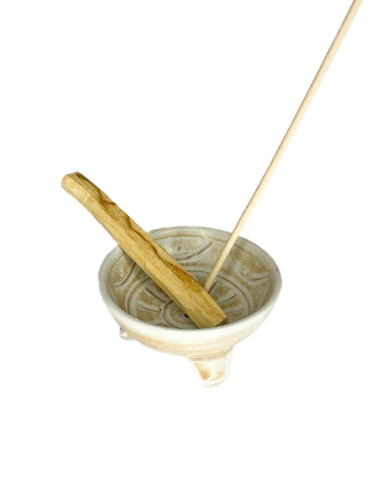 Ceramic incense holder & smudge bowl - various
