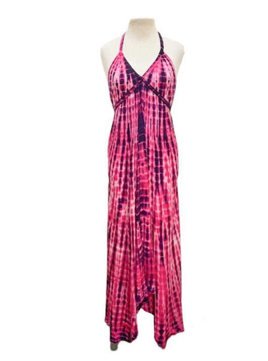 Joyce low back dress - tie dye & plain various