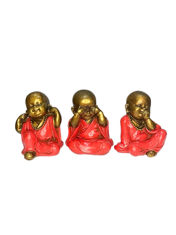 Hear no, speak no, see no evil set