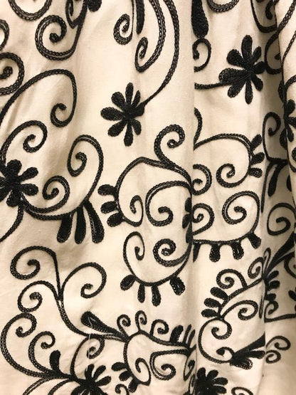 Summer dress - embroidered tunic
