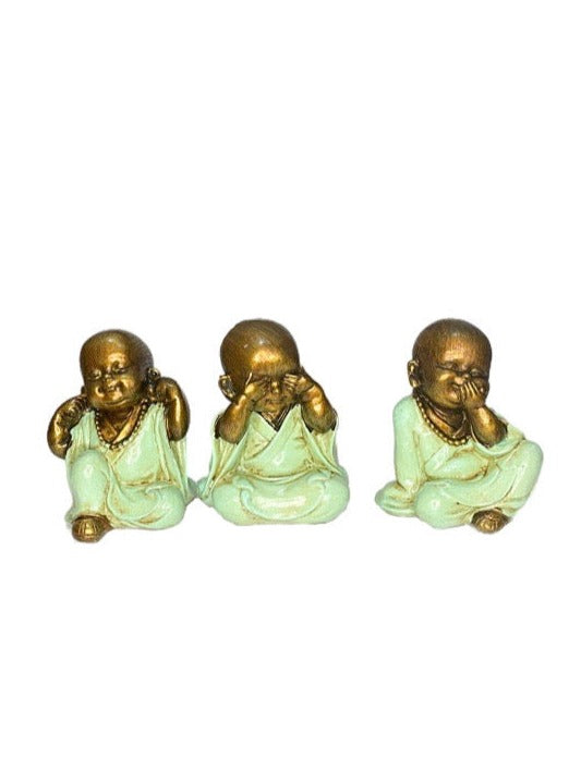 Hear no, speak no, see no evil set