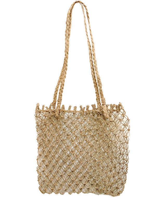 Rope shopper/beach bag