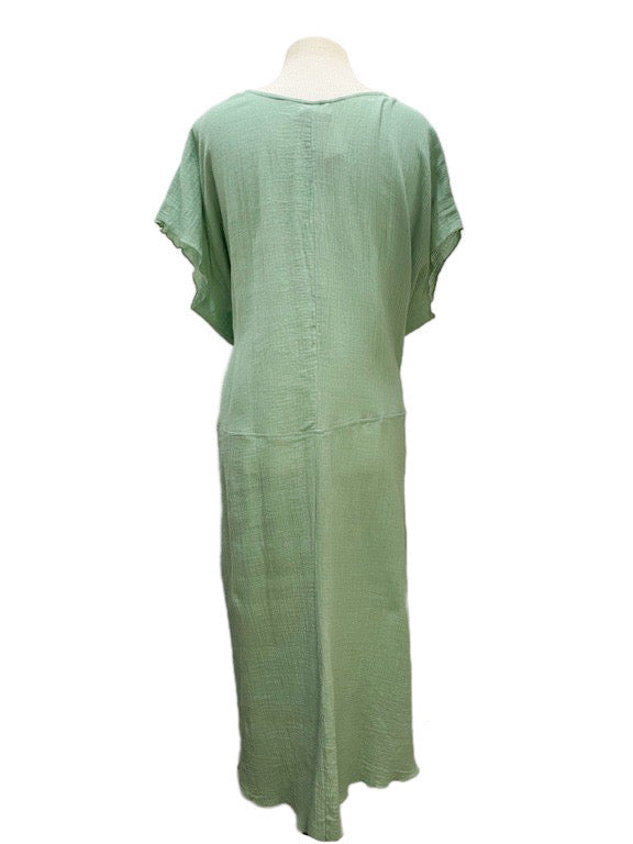 Long organic cotton kaftan - various colours