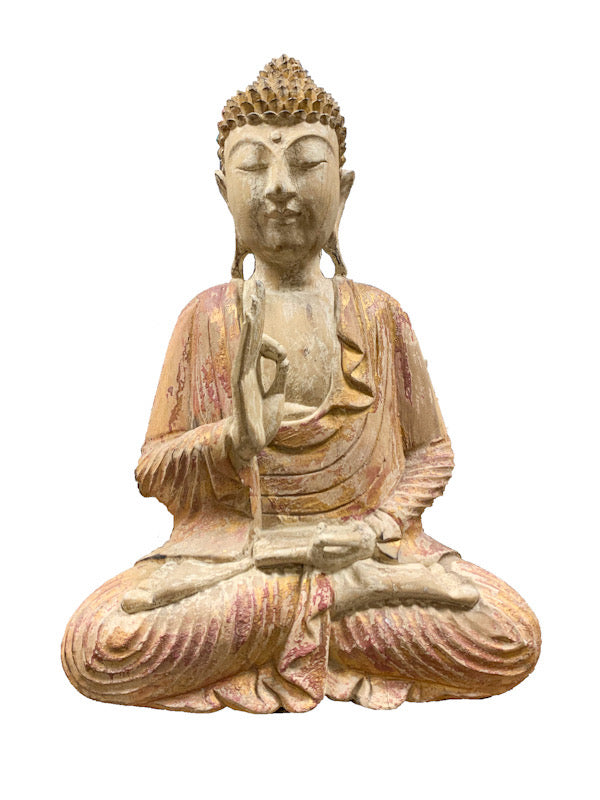 Buddha - wooden hand carved 52cm