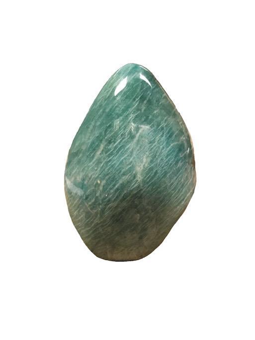 large crystal - Amazonite standing plaque