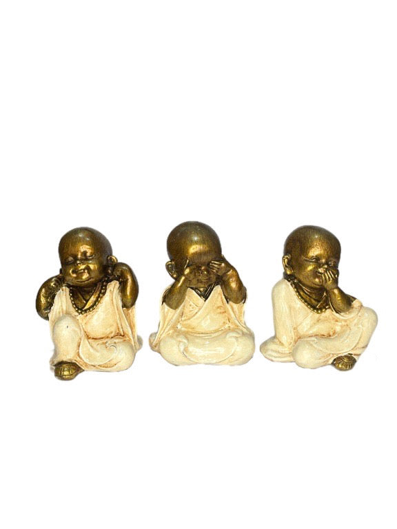 Hear no, speak no, see no evil set