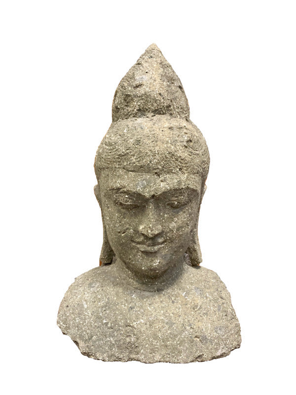 Buddha head - hand carved