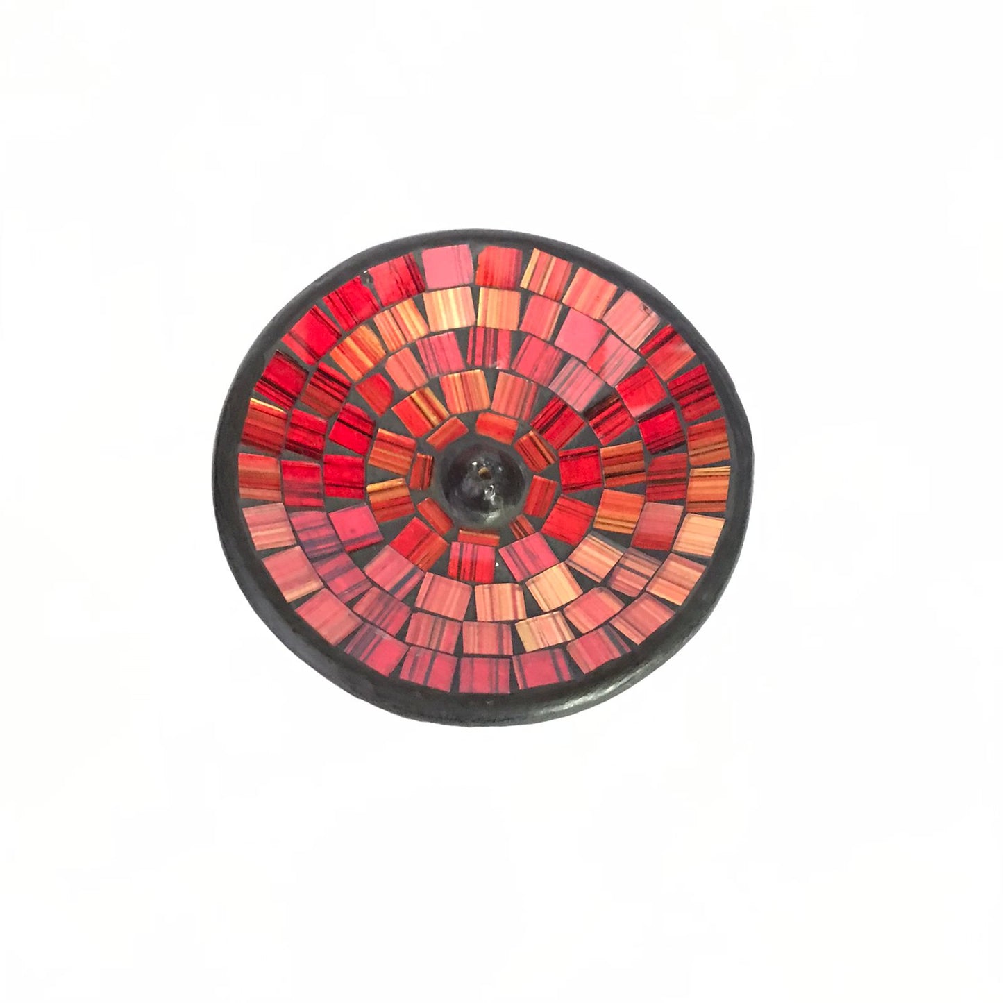 Mosaic Incense Holder - Round