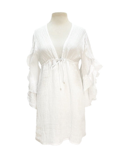 Nubia linen dress