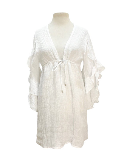 Nubia linen dress