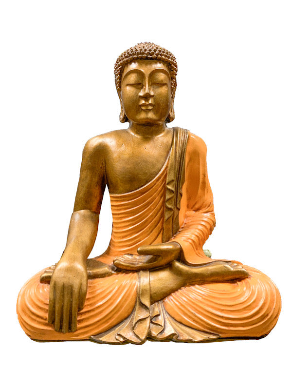 Buddha - hand on knee 40cm various