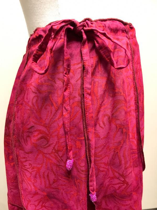 Summer Skirt - diagonal panel skirt 63cm long