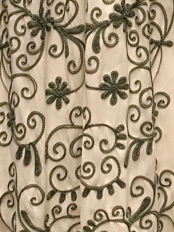 Summer dress - embroidered tunic