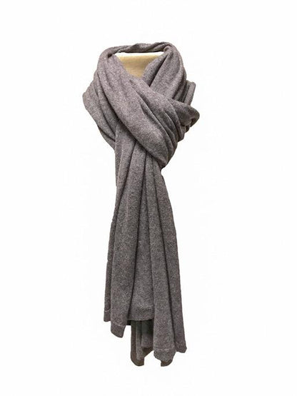 Cashmere knitted scarf
