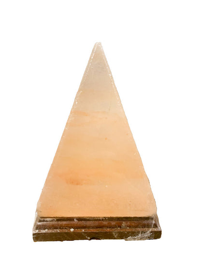 Pyramid Himalayan salt lamp
