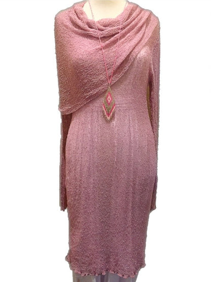 summer dress - Sheer Cowl