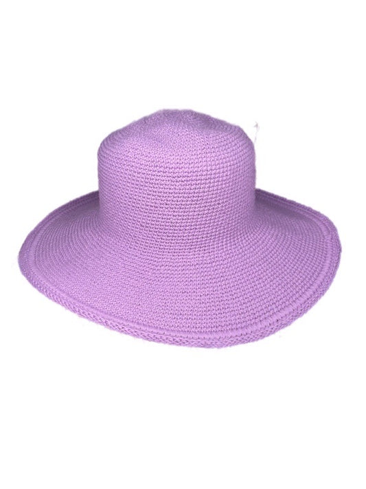 Cotton crochet hat - 35cm diameter - various