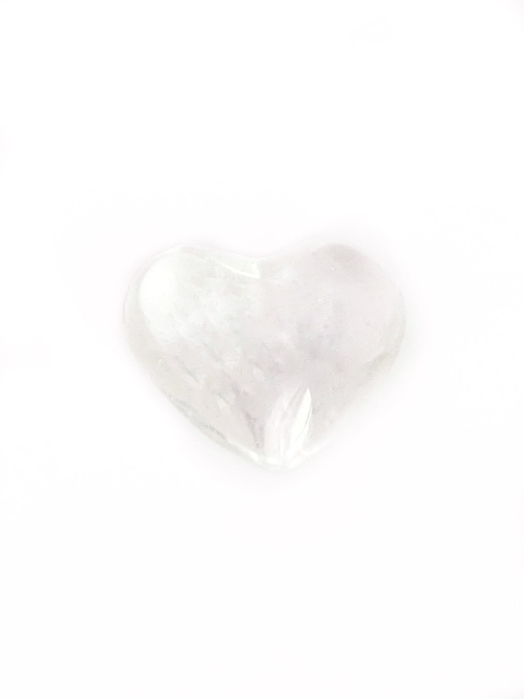 Clear quartz heart - 4cm