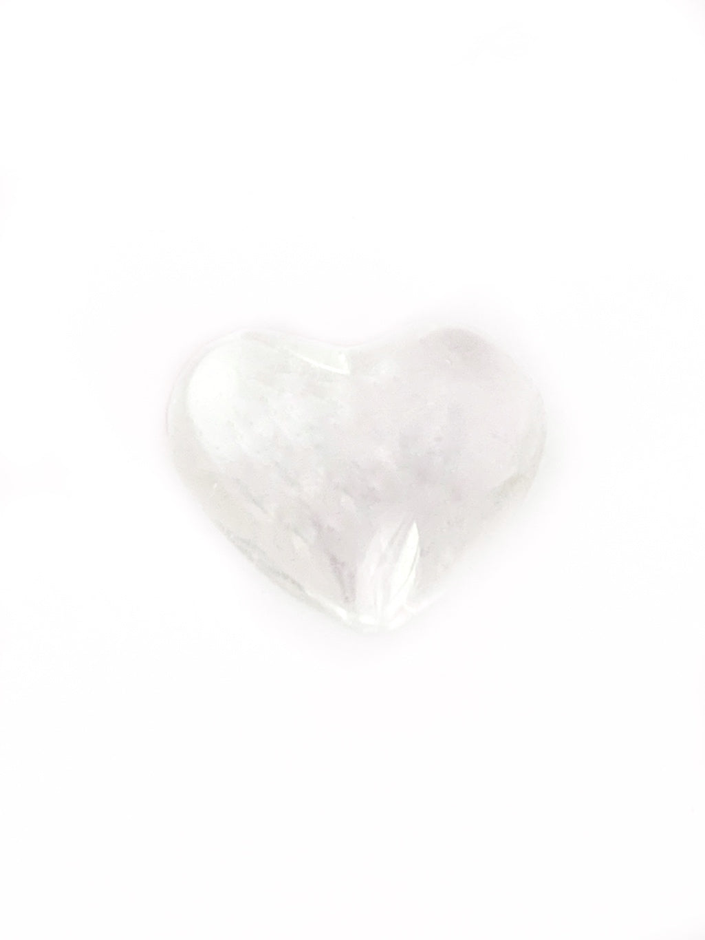 Clear quartz heart - 3cm