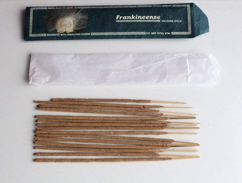 Natural flora incense, hand made - assorted fragrances